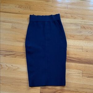 Milly Dark Blue Pencil Skirt